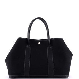 Hermes Garden Party Tote Toile and Leather 36