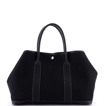 Hermes Garden Party Tote Toile and Leather 36