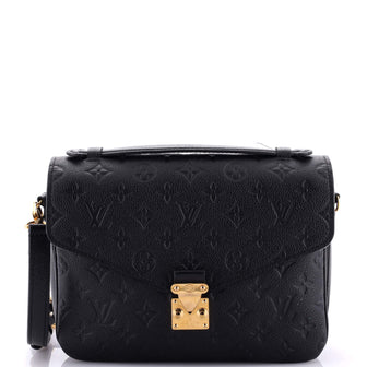 Louis Vuitton Pochette Metis Monogram Empreinte Leather East West