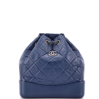 Chanel Gabrielle Backpack Quilted Calfskin Small