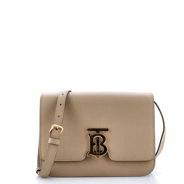 Burberry TB Flap Bag Leather Small