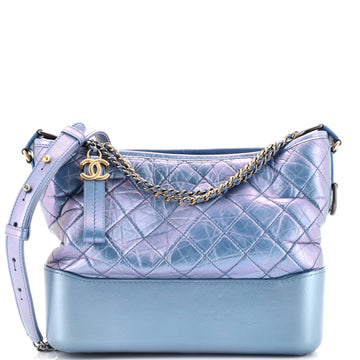 Chanel Gabrielle Hobo Quilted Iridescent Lambskin Medium