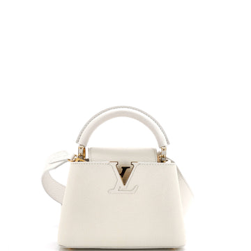 Louis Vuitton Capucines Bag Leather Mini