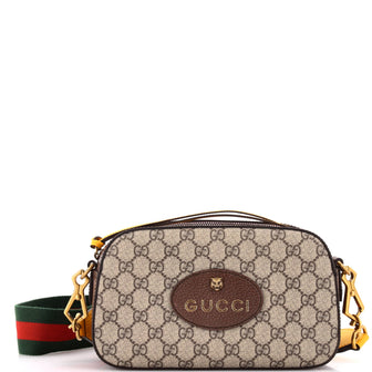 Gucci Neo Vintage Camera Messenger Bag GG Coated Canvas