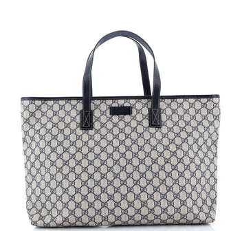 Gucci Plus Tote GG Coated Canvas Large