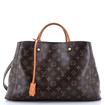 Louis Vuitton Montaigne Handbag Monogram Canvas GM