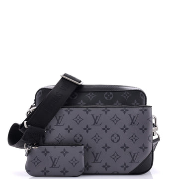 Louis Vuitton Trio Messenger Bag Reverse Monogram Eclipse Canvas