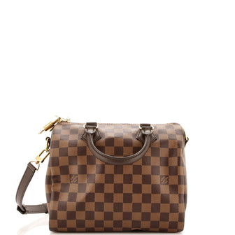 Louis Vuitton Speedy Bandouliere Bag Damier 25