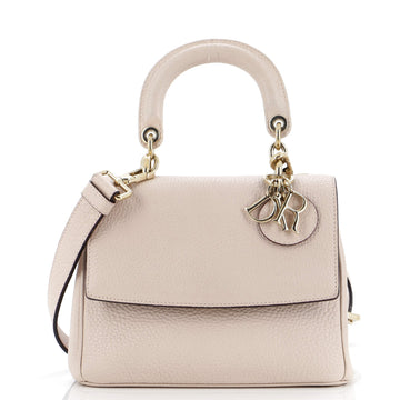 Christian Dior Be Dior Bag Pebbled Leather Small
