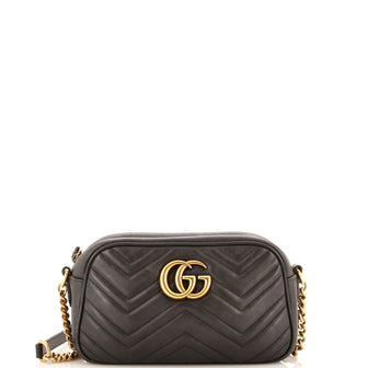 Gucci GG Marmont Shoulder Bag Matelasse Leather Small