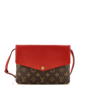 Louis Vuitton Twice Handbag Monogram Canvas