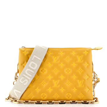 Louis Vuitton Coussin Bag Monogram Embossed Lambskin PM