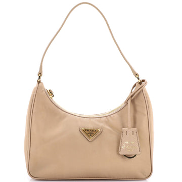 Prada Re-Edition 2005 Hobo Tessuto with Saffiano Leather Mini