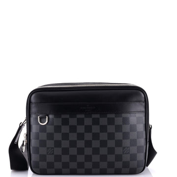 Louis Vuitton Trocadero NM Messenger Damier Graphite PM