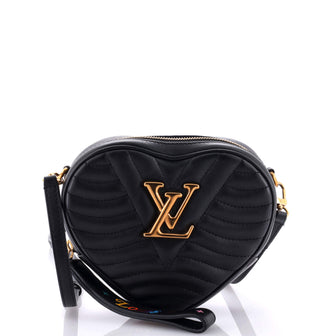 Louis Vuitton New Wave Heart Crossbody Bag Quilted Leather
