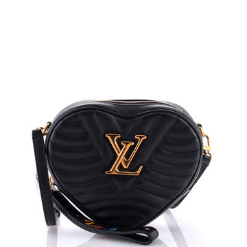Louis Vuitton New Wave Heart Crossbody Bag Quilted Leather