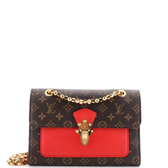 Louis Vuitton Victoire Handbag Monogram Canvas and Leather