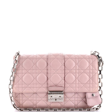 Christian Dior Miss Dior Flap Bag Cannage Quilt Lambskin Medium