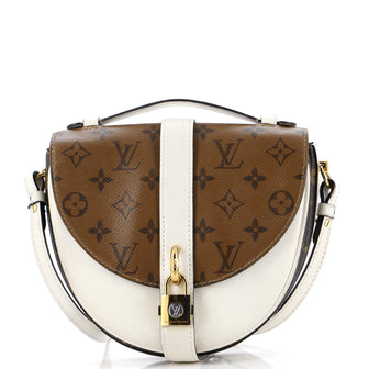 Louis Vuitton Chantilly Lock Handbag Reverse Monogram Canvas and Leather