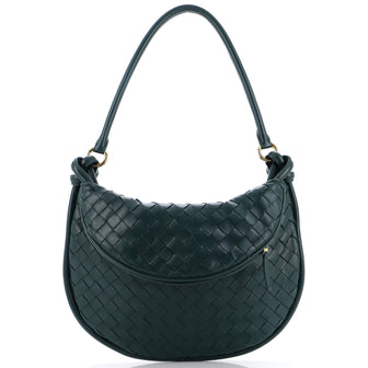 Bottega Veneta Gemelli Shoulder Bag Intrecciato Leather Small