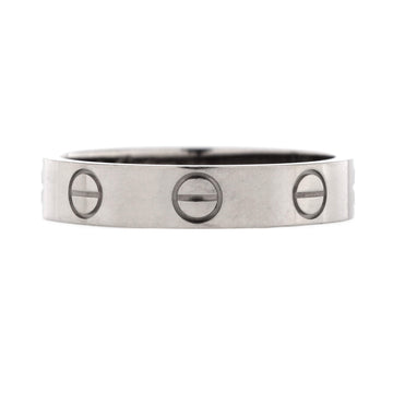 Cartier Love Wedding Band Ring 18K White Gold