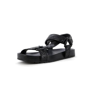 Bottega Veneta Women's Trip Sandals Intrecciato Leather