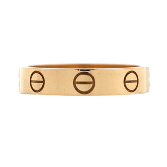 Cartier Love Wedding Band Ring 18K Yellow Gold