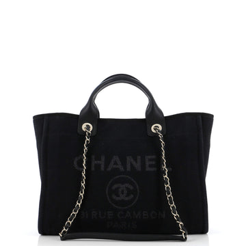 Chanel Deauville NM Tote Mixed Fibers Small