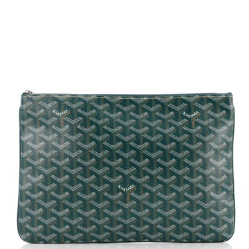 Goyard Senat Zip Pouch Coated Canvas MM