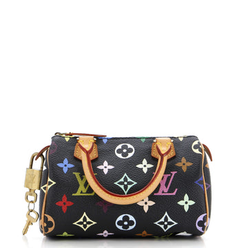 Louis Vuitton Speedy Mini HL Handbag Monogram Multicolor