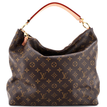 Louis Vuitton Sully Handbag Monogram Canvas MM