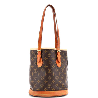 Louis Vuitton Petit Bucket Bag Monogram Canvas
