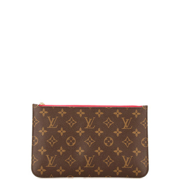 Louis Vuitton Neverfull Pochette Monogram Canvas Large