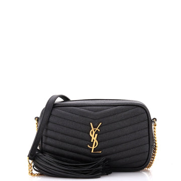 Saint Laurent Lou Camera Bag Matelasse Chevron Leather Mini