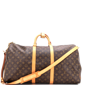 Louis Vuitton Keepall Bandouliere Bag Monogram Canvas 55