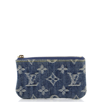 Louis Vuitton Key Pouch Monogram Denim