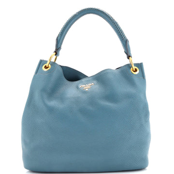 Prada Rolled Hobo Vitello Daino Large