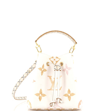 Louis Vuitton NeoNoe Handbag By The Pool Monogram Watercolor Giant BB