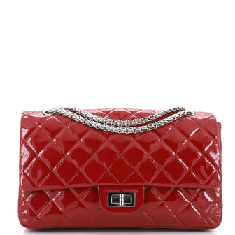 Chanel Reissue 2.55 Flap Bag Quilted Patent 227
