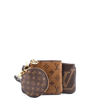 Louis Vuitton Trio Pouch Set Reverse Monogram Giant