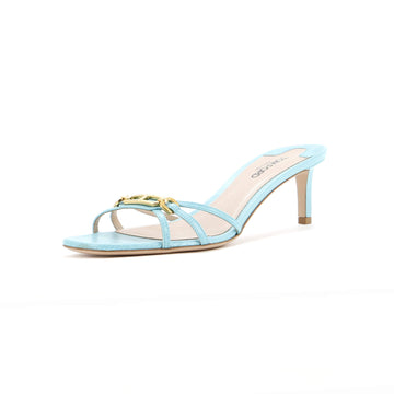 Tom Ford Women's Whitney Heeled Mules Lizard Embossed Leather