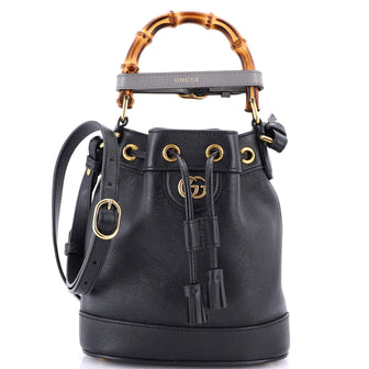 Gucci Diana Bucket Bag Leather Mini