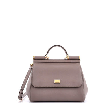 Dolce & Gabbana Miss Sicily Bag Leather Medium