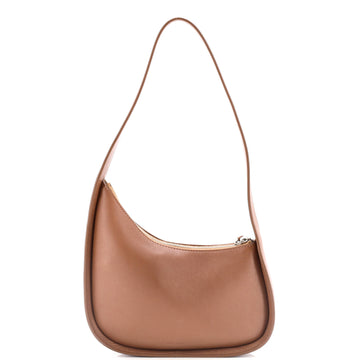 The Row Half Moon Shoulder Bag Leather