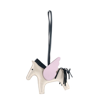 Hermes Pegase Rodeo Bag Charm Leather MM