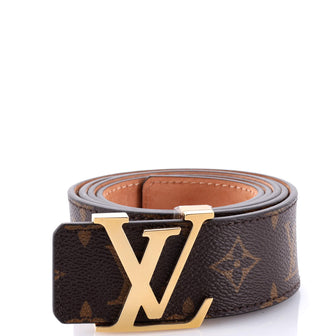 Louis Vuitton LV Initiales Belt Monogram Canvas Wide