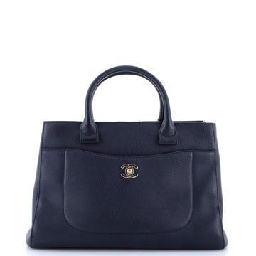 Neo Executive Tote Grained Calfskin Small