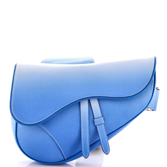 Christian Dior Saddle Crossbody Bag Leather Maxi