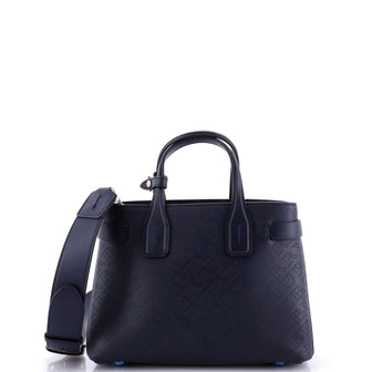 Burberry Banner NM Tote Perforated Leather Small