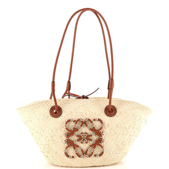 Loewe Anagram Basket Tote Raffia Small